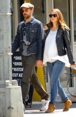 OLIVIA WILDE and Jason Sudeikis Out and About in New York 1904