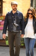 OLIVIA WILDE and Jason Sudeikis Out and About in New York 1904