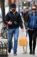 OLIVIA WILDE and Jason Sudeikis Out and About in New York