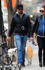 OLIVIA WILDE and Jason Sudeikis Out and About in New York