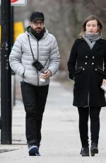 OLIVIA WILDE Out and About in Boston