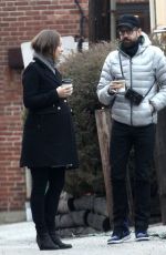 OLIVIA WILDE Out and About in Boston