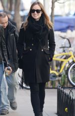 OLIVIA WILDE Out and About in New York 1704