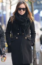 OLIVIA WILDE Out and About in New York 1704