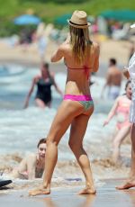 PAIGE BUTCHER in Bikini at a Beach in Maui