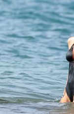 PAIGE BUTCHER in Swimsuit at a Beach in Maui