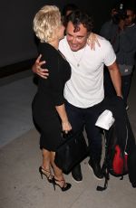 PAMELA ANDERSON Leaves Crossroads in West Hollywood