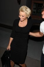 PAMELA ANDERSON Leaves Crossroads in West Hollywood