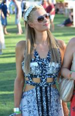 PARIS and NICKY HILTON at Coachella Festival