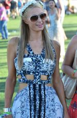 PARIS and NICKY HILTON at Coachella Festival