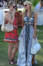 PARIS and NICKY HILTON at Coachella Festival