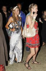 PARIS and NICKY HILTON at Coachella Festival