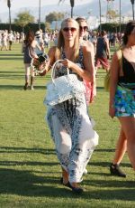 PARIS and NICKY HILTON at Coachella Festival