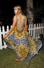 PARIS HILTON at Coachella Music Festival in Indio