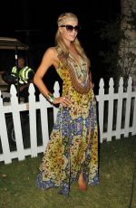PARIS HILTON at Coachella Music Festival in Indio