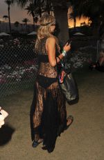 PARIS HILTON at Coachella Valley Music and Arts Festival