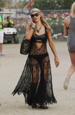 PARIS HILTON at Coachella Valley Music and Arts Festival