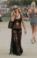 PARIS HILTON at Coachella Valley Music and Arts Festival