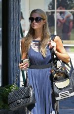 PARIS HILTON Heading to Pilate Class in Los Angeles