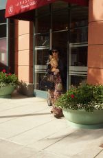 PARIS HILTON Leaves Anastasia Salon in Beverly Hills