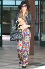 PARIS HILTON Leaves Anastasia Salon in Beverly Hills