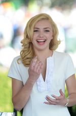 PEYTON LIST at White House Easter Egg Roll in Washington