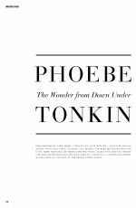 PHOEBE TONKIN in Maniac, Magazine March/April 2014 Issue