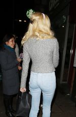 PIXIE LOTT at Strada Italian Restaurant in London