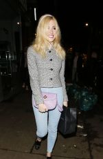 PIXIE LOTT at Strada Italian Restaurant in London