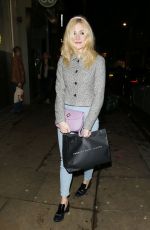 PIXIE LOTT at Strada Italian Restaurant in London