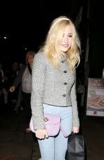 PIXIE LOTT at Strada Italian Restaurant in London