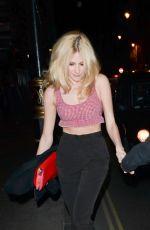 PIXIE LOTT Leaves Groucho Club in London
