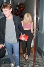 PIXIE LOTT Leaves Groucho Club in London