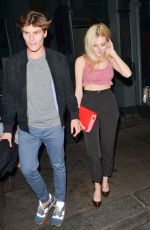 PIXIE LOTT Leaves Groucho Club in London