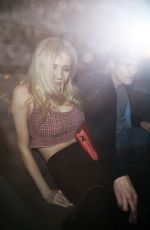 PIXIE LOTT Leaves Groucho Club in London