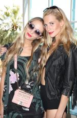 POPPY and CARA DELEVINGNE and SIENNA MILLER at Superdry Coachella Brunch