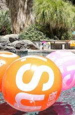 POPPY and CARA DELEVINGNE and SIENNA MILLER at Superdry Coachella Brunch