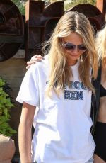 POPPY and CARA DELEVINGNE and SIENNA MILLER at Superdry Coachella Brunch