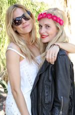 POPPY and CARA DELEVINGNE and SIENNA MILLER at Superdry Coachella Brunch