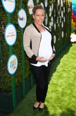Pregnant KENDRA WILKINSON at Safe Kids Day in West Hollywood 