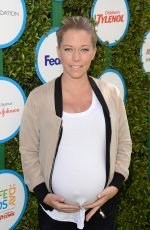 Pregnant KENDRA WILKINSON at Safe Kids Day in West Hollywood 