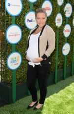 Pregnant KENDRA WILKINSON at Safe Kids Day in West Hollywood 