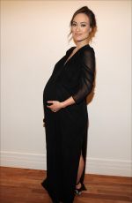 Pregnant OLIVIA WILDE at 2014 Revlon Concert for the Rainforest Benefit