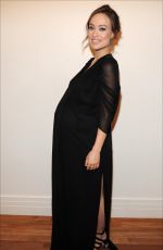 Pregnant OLIVIA WILDE at 2014 Revlon Concert for the Rainforest Benefit