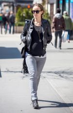 Pregnant OLIVIA WILDE Out and About in New York