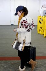 RACHEL BILSON at LAX Airport in Los Angeles