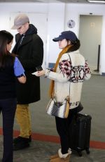 RACHEL BILSON at LAX Airport in Los Angeles