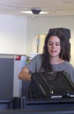 RACHEL BILSON at LAX Airport in Los Angeles