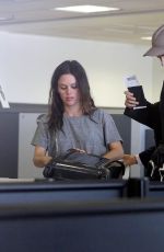 RACHEL BILSON at LAX Airport in Los Angeles