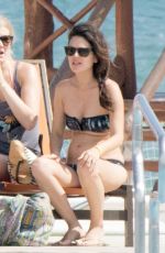 RACHEL BILSON in Bikini at a Pool in Cancun